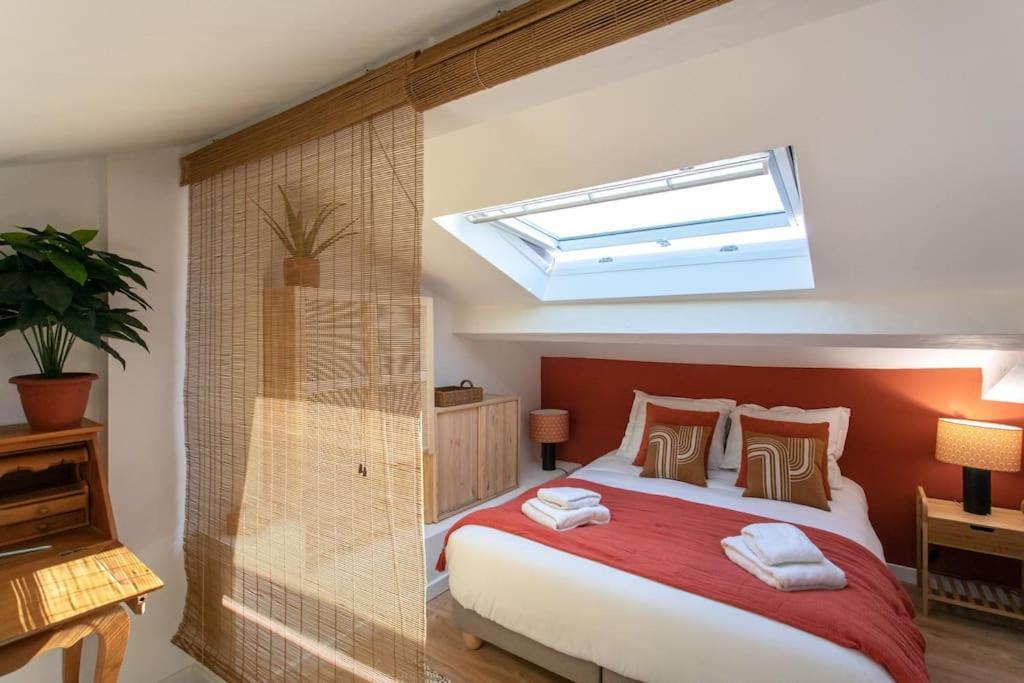 #48 Suite Jean Top Floor Terrace 5Min Walk Sea Ac Nice Exterior foto